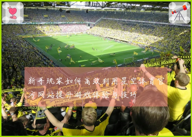 新手玩家如何高效利用星空体育官方网站提升游戏体验与技巧